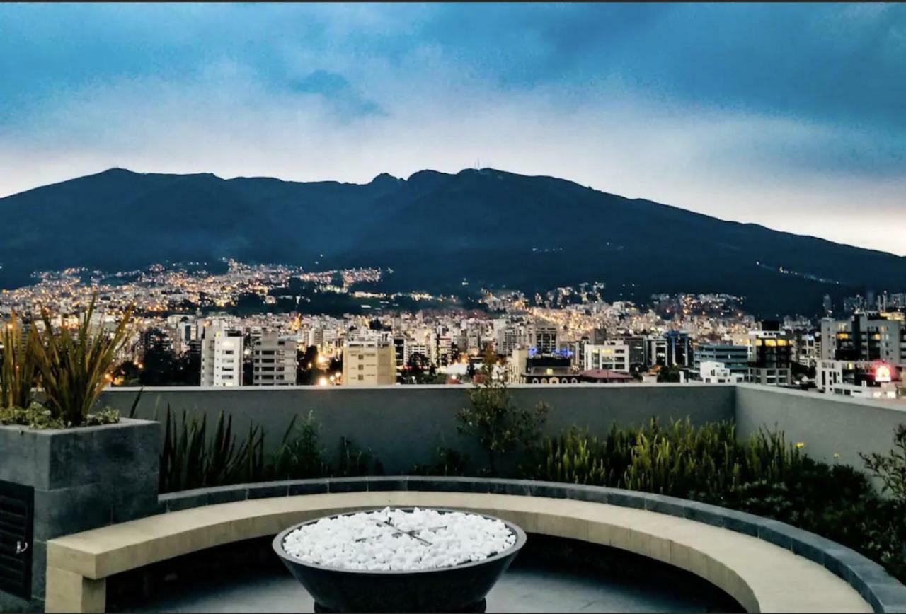 1410 Habitacion En Lujoso Departamento - Atelier Quito Exteriör bild
